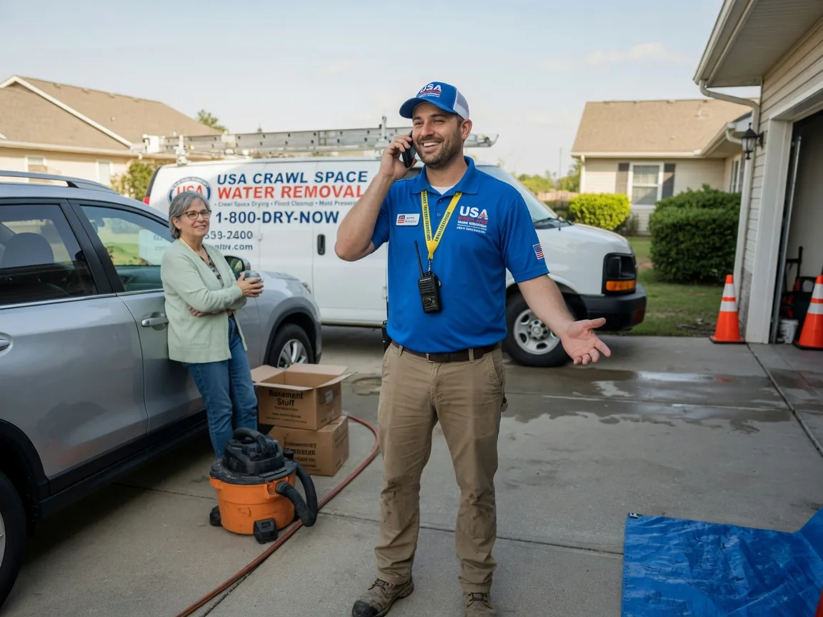 Crawl Space Water Removal Ashland, MS FAQs